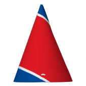 Nordkorea-Flagge Partyhütchen (Rechts)