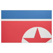 Nordkorea-Flagge Stoff (Fat Quarter (45,7 x 55,9 cm))