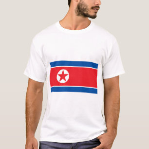 Nordkorea-Flagge T-Shirt