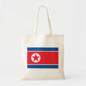 Nordkorea-Flagge Tragetasche (Vorne)