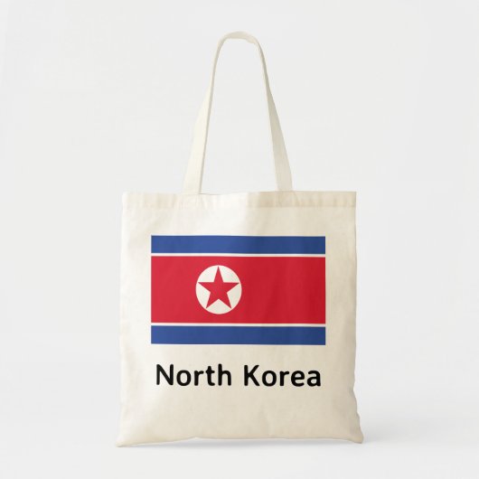 Nordkorea-Flagge Tragetasche (Vorne)