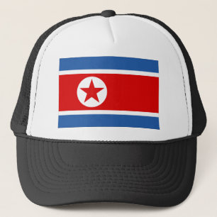 Nordkorea-Flagge Truckerkappe