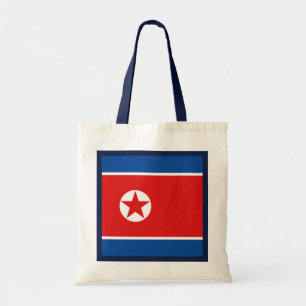 Nordkorea-Flaggen-Tasche Tragetasche