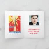 Nordkorea - Geburtskarte Karte (Innenseite)
