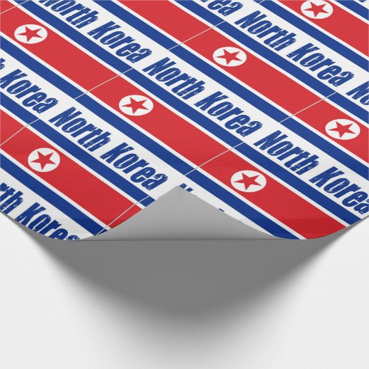 Nordkorea Geschenkpapier (Ecke)