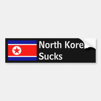 Nordkorea ist zum Kotzen Autoaufkleber