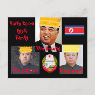 Nordkorea* Kim Boys Postcard Postkarte