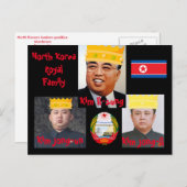 Nordkorea* Kim Boys Postcard Postkarte (Vorne/Hinten)