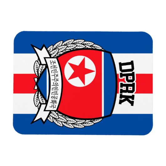 Nordkorea Magnet (Horizontal)