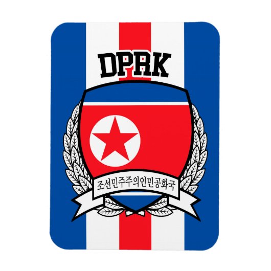 Nordkorea Magnet (Vertikal)