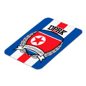 Nordkorea Magnet (Linke Seite)