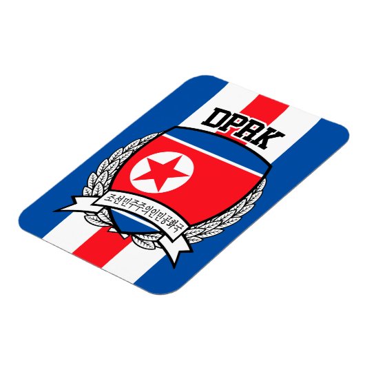 Nordkorea Magnet (Linke Seite)