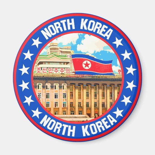 Nordkorea Magnet (Vorne)