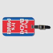 Nordkorea Nationalflagge Funny Patriotic Gepäckanhänger (Vorderseite (Horizontal))