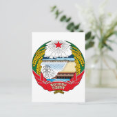 Nordkorea Postkarte (Stehend Vorderseite)