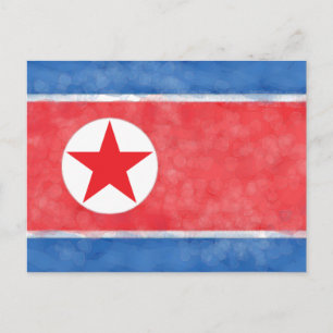 Nordkorea Postkarte
