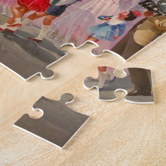 Nordkorea - Propaganda Puzzle (Seite)