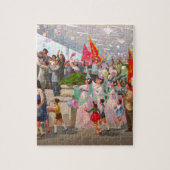 Nordkorea - Propaganda Puzzle (Vertikal)