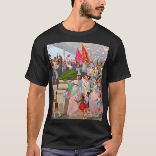 Nordkorea - Propaganda T-Shirt (Vorderseite)