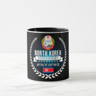 Nordkorea Tasse