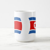 Nordkorea Tasse der Flagge (Mittel)