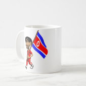 Nordkorea-Tasse Kaffeetasse (Vorderseite Links)