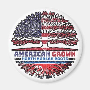 Nordkorea USA USA Vereinigte Staaten Magnet