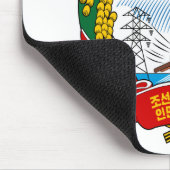 Nordkorea-Wappen Mousepad (Ecke)