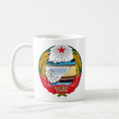 Nordkorea-Wappen Tasse (Links)