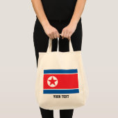Nordkoreanische Flagge Tragetasche (Vorderseite (Produkt))
