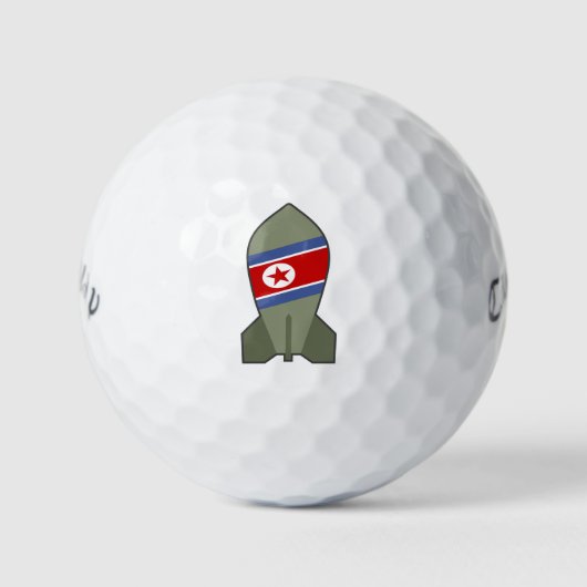 Nordkoreanische Rakete Golfball (Vorderseite)