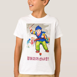 Nordkoreanische Shirt-Kinder T-Shirt