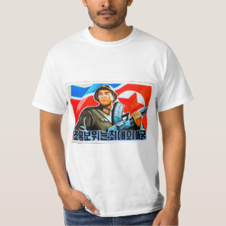 Nordkoreanischer Propaganda-T - Shirt (Oberste Art
