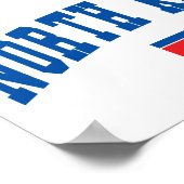 Nordkoreanischer Stil Poster (Ecke)