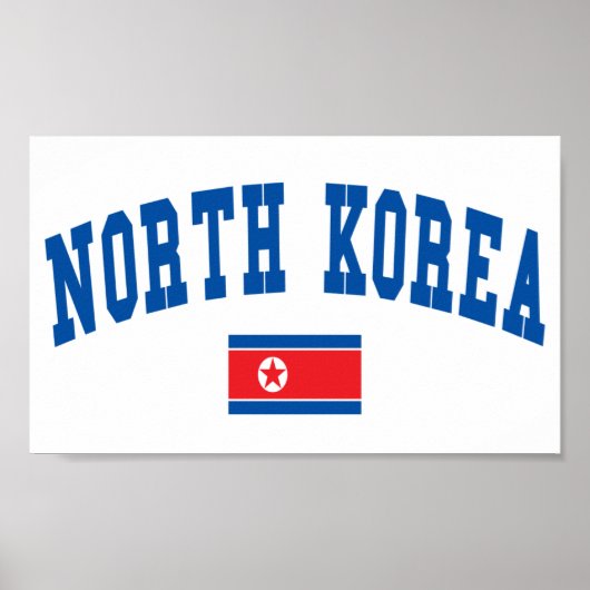 Nordkoreanischer Stil Poster (Vorne)