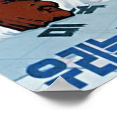 Nordkoreanisches Propagandaposter - Knock Knock Poster (Ecke)