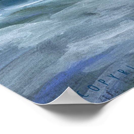 Nordküste 1 poster (Ecke)