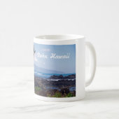 Nordküste auf der Insel Oahu in Hawaii Kaffeetasse (VorderseiteRechts)