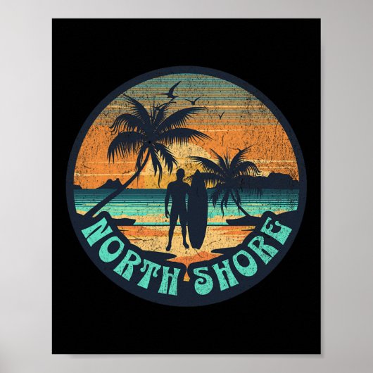 Nordküste Hawaii _1 Poster (Vorne)