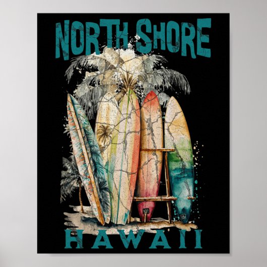 Nordküste Hawaii _2 Poster (Vorne)
