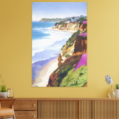 Nordküste Landkreises Leinwanddruck (Insitu (Wohnzimmer))
