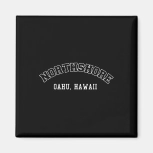 Nordküste Oahu Hawaii, Strände, Surfen, Surfer T Magnet