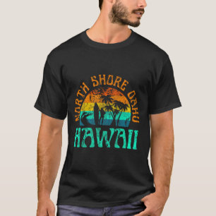 Nordküste Oahu Hawaii Surfstrand Surfer Wellen Gi T-Shirt