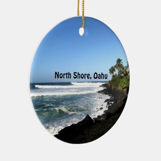 Nordküste, Oahu Keramik Ornament (Rechts)