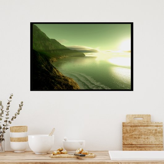 Nordküste Poster (Küche)