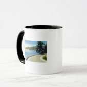 Nordküste Schifffahrt Ansicht Point Atkinson Tasse (Vorderseite Links)