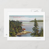 Nordküste Schifffahrt Blick auf das Löwentor Postkarte (Vorne/Hinten)