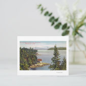 Nordküste Schifffahrt Blick auf das Löwentor Postkarte (Stehend Vorderseite)