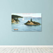 Nordküste Schifffahrt Sicht auf Point Gray Leinwanddruck (Insitu (Holzboden))