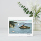 Nordküste Schifffahrt Sicht auf Point Gray Postkarte (Stehend Vorderseite)